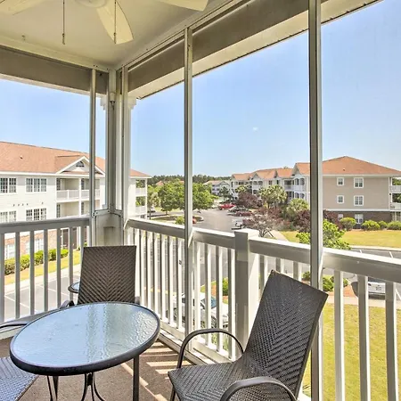 North Myrtle Beach Condo With Private Balcony! Exterior photo